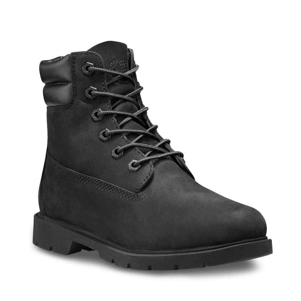 Black Timberland Linden Woods Boots Size 8.5